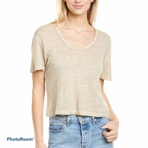 🔥SALE $10🔥 YFB 🆕 NWT Linen Slub T-shirt